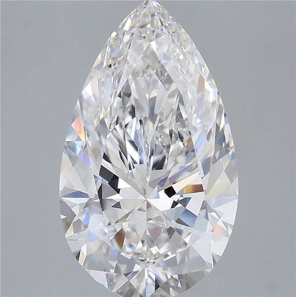 4.05 ct. pear Lab Grown Diamond front image