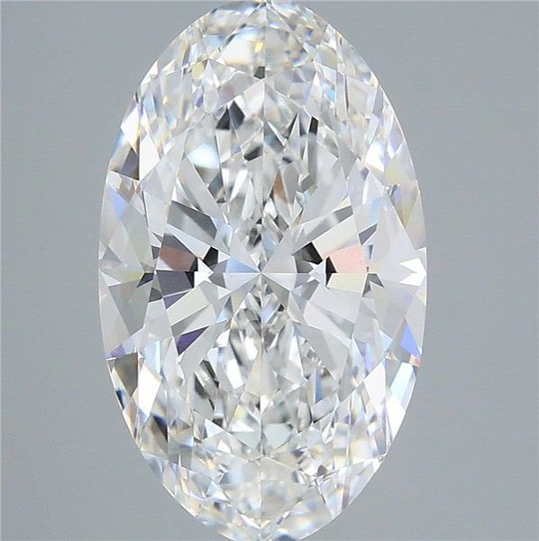 5.03 ct. oval Lab Grown Diamond front image