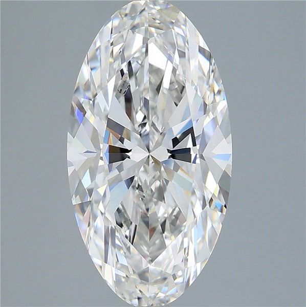 5.01 ct. oval Lab Grown Diamond front image