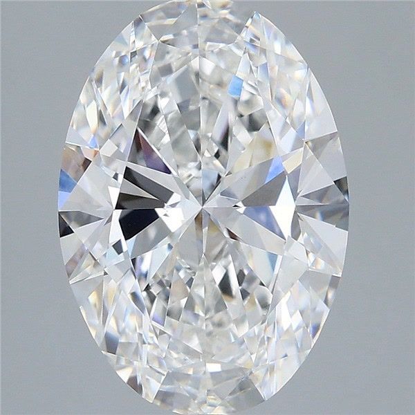4.70 ct. oval Lab Grown Diamond front image