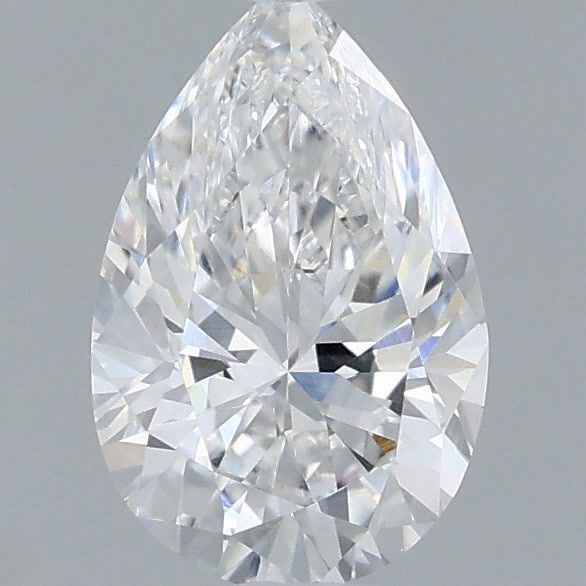 0.63 ct lab-grown Pear Diamond