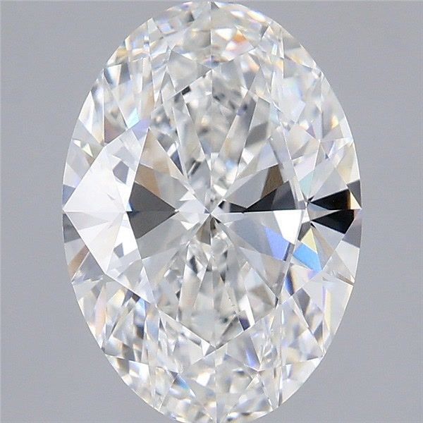 2.93 ct. oval Lab Grown Diamond front image