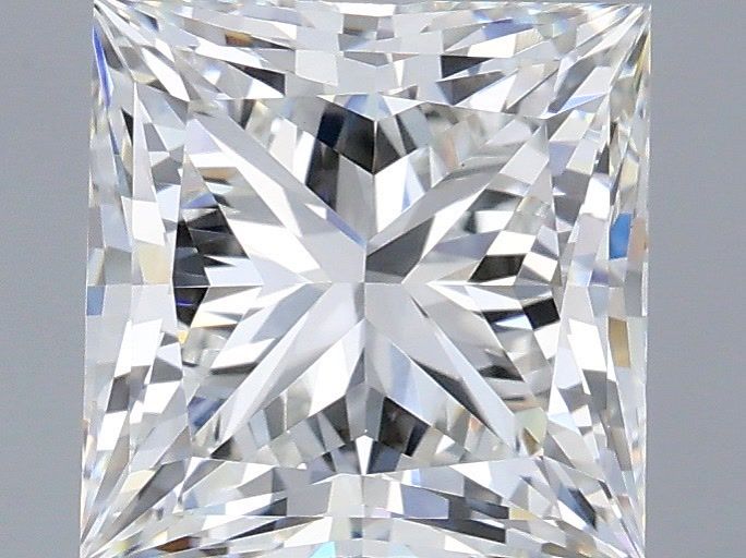 3.02 ct. princess Lab Grown Diamond front image