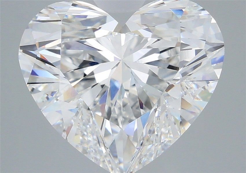 6.06 ct. heart Lab Grown Diamond front image