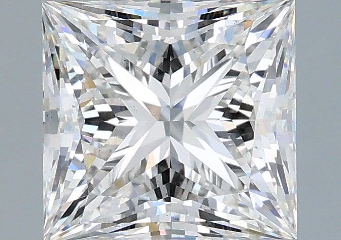2.39 ct. princess Lab Grown Diamond front image