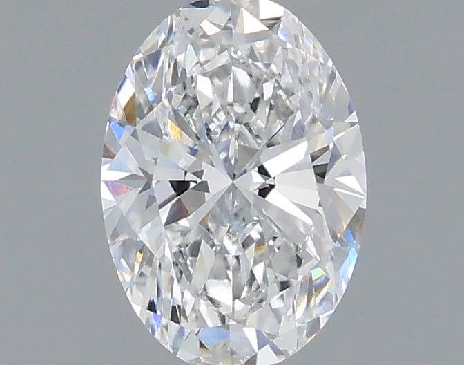 0.78 ct. oval Lab Grown Diamond front image
