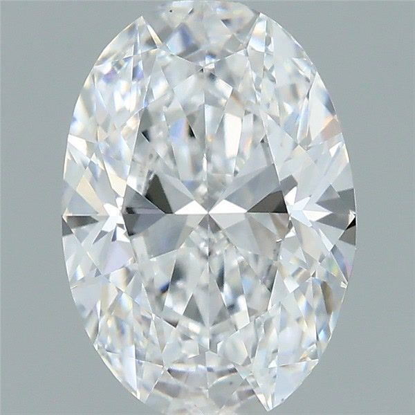 1.10 ct. oval Lab Grown Diamond front image