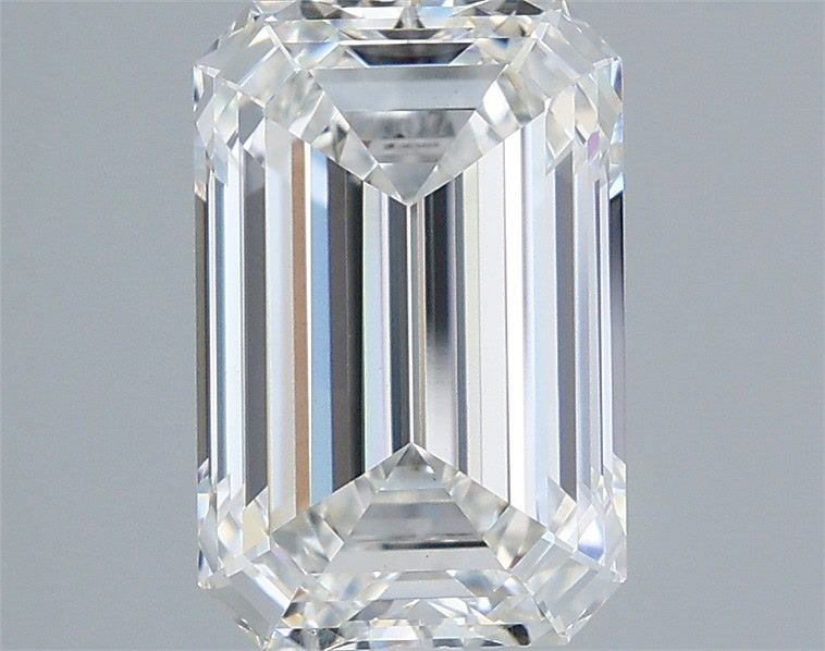 2.81 ct. emerald Lab Grown Diamond front image