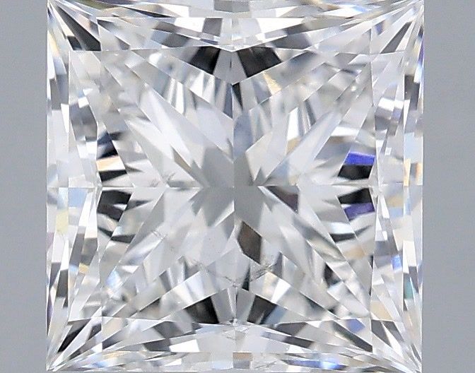3.02 ct. princess Lab Grown Diamond front image