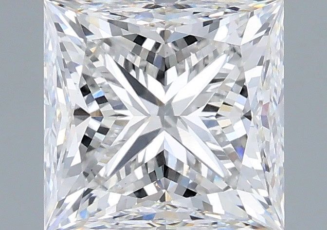 2.24 ct. princess Lab Grown Diamond front image