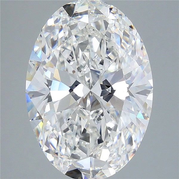 8.07 ct. oval Lab Grown Diamond front image