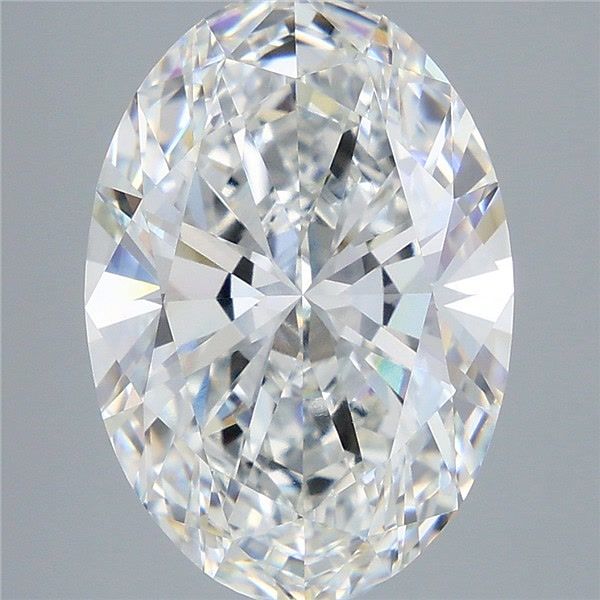 8.05 ct. oval Lab Grown Diamond front image