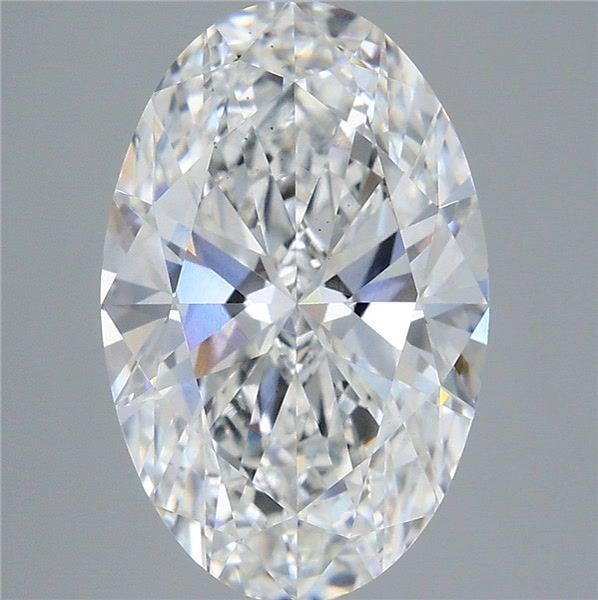 5.02 ct. oval Lab Grown Diamond front image