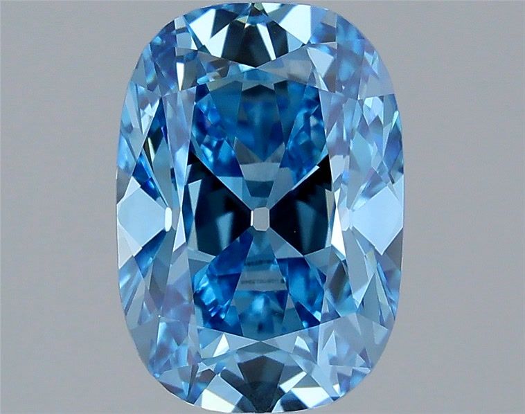 2.10 ct. cushion Lab Grown Diamond front image