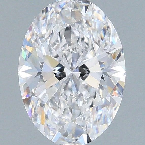 1.24 ct. oval Lab Grown Diamond front image