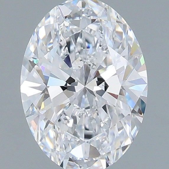 1.24 ct. oval Lab Grown Diamond front image
