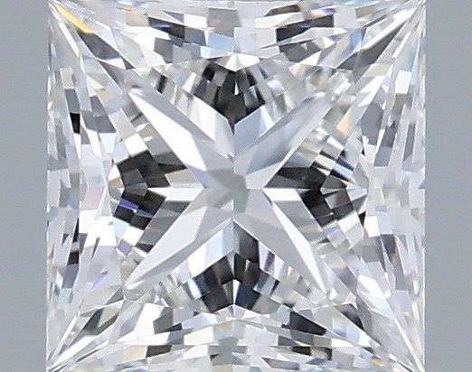 1.05 ct. princess Lab Grown Diamond front image