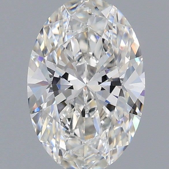 1.23 ct. oval Lab Grown Diamond front image