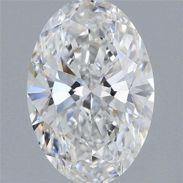 1.23 ct. oval Lab Grown Diamond front image