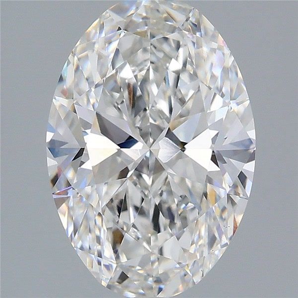 2.67 ct. oval Lab Grown Diamond front image