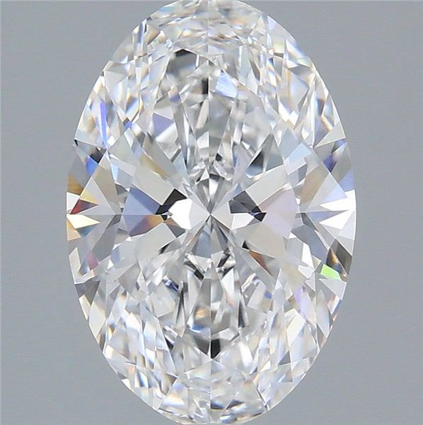 2.71 ct. oval Lab Grown Diamond front image