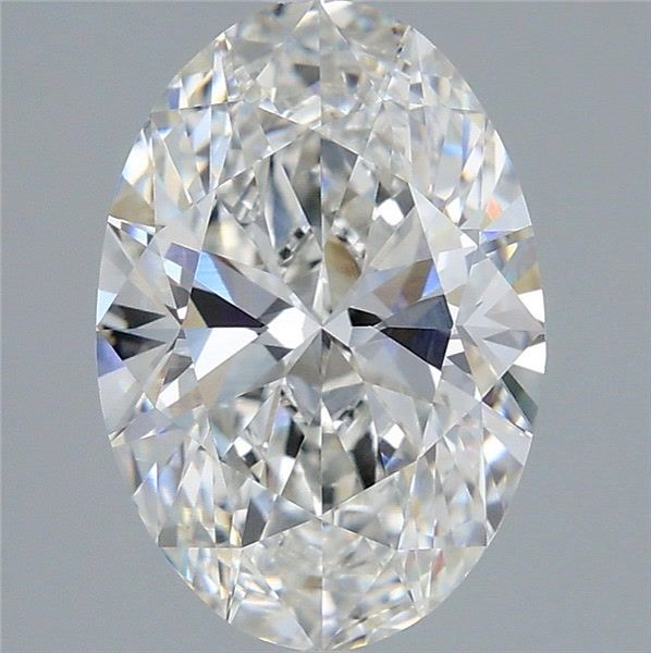 3.14 ct. oval Lab Grown Diamond front image