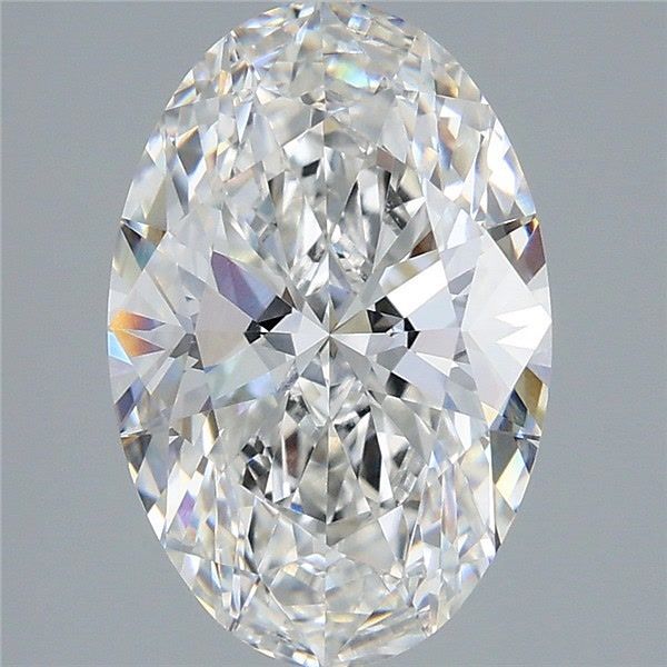 3.90 ct. oval Lab Grown Diamond front image