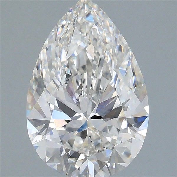 3.19 ct. pear Lab Grown Diamond front image