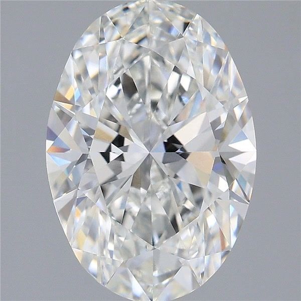 2.68 ct. oval Lab Grown Diamond front image