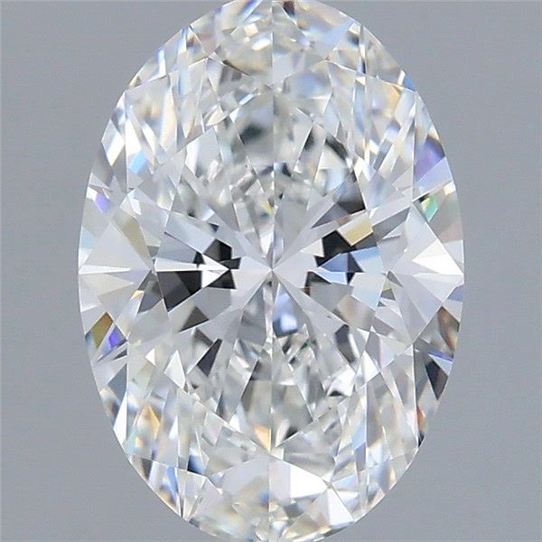 1.72 ct. oval Lab Grown Diamond front image