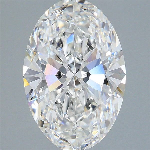 4.11 ct. oval Lab Grown Diamond front image