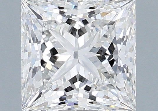 1.1 ct lab-grown Princess Diamond