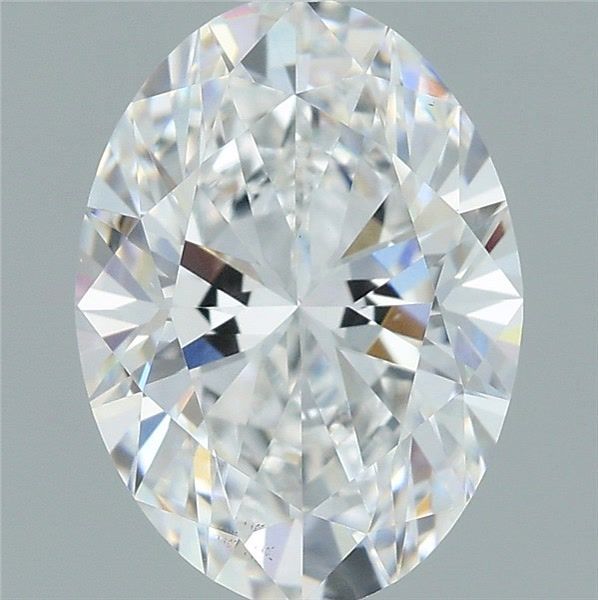 1.56 ct. oval Lab Grown Diamond front image