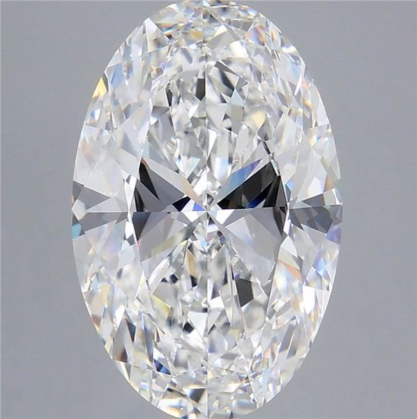 8.06 ct. oval Lab Grown Diamond front image