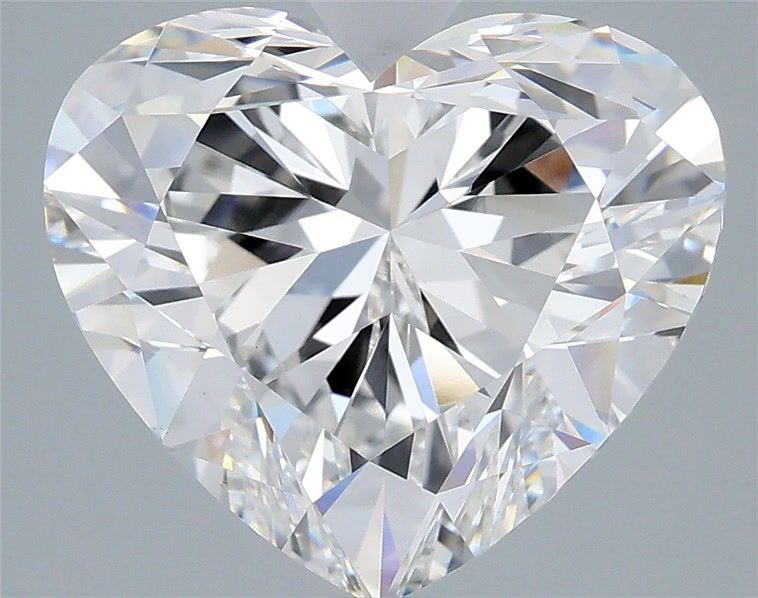 5.54 ct. heart Lab Grown Diamond front image