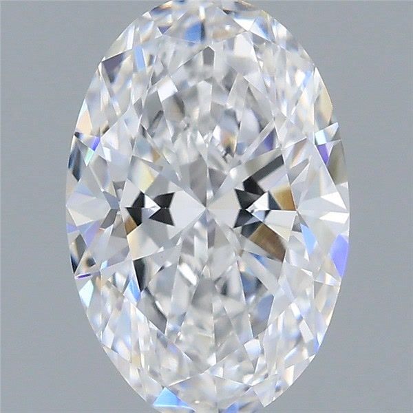 0.75 ct. oval Lab Grown Diamond front image
