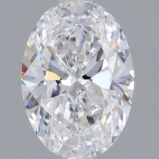 0.50 ct. oval Lab Grown Diamond front image