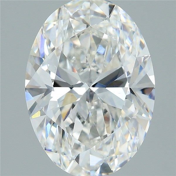 3.04 ct. oval Lab Grown Diamond front image