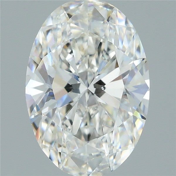 2.56 ct. oval Lab Grown Diamond front image