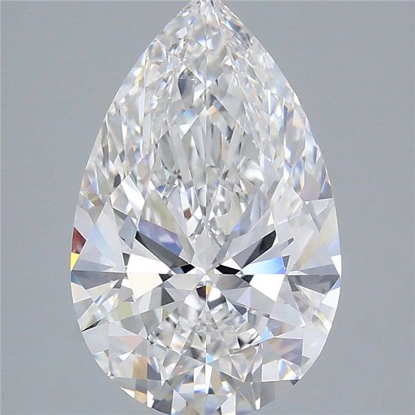 4.07 ct. pear Lab Grown Diamond front image