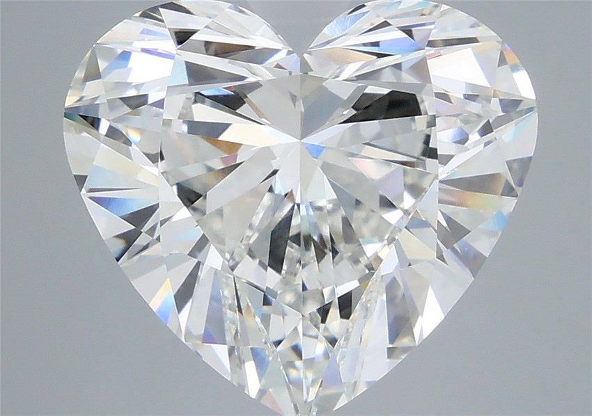 8.06 ct. heart Lab Grown Diamond front image