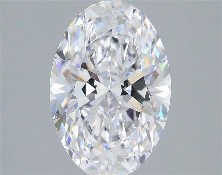 2.08 ct. oval Lab Grown Diamond front image