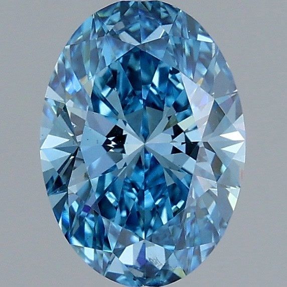 1.34 ct. oval Lab Grown Diamond front image