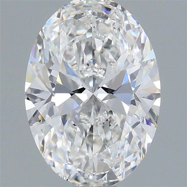 1.56 ct. oval Lab Grown Diamond front image