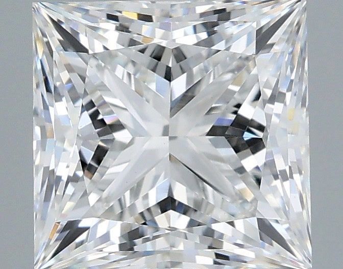 2.54 ct. princess Lab Grown Diamond front image