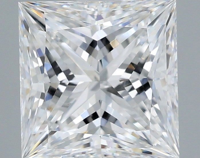 2.59 ct. princess Lab Grown Diamond front image