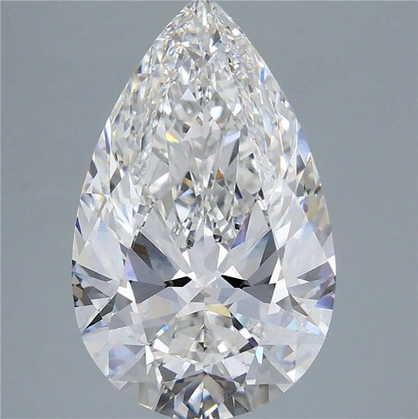 7.75 ct. pear Lab Grown Diamond front image