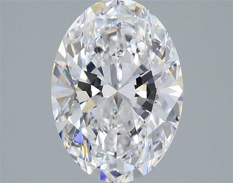 2.05 ct. oval Lab Grown Diamond front image