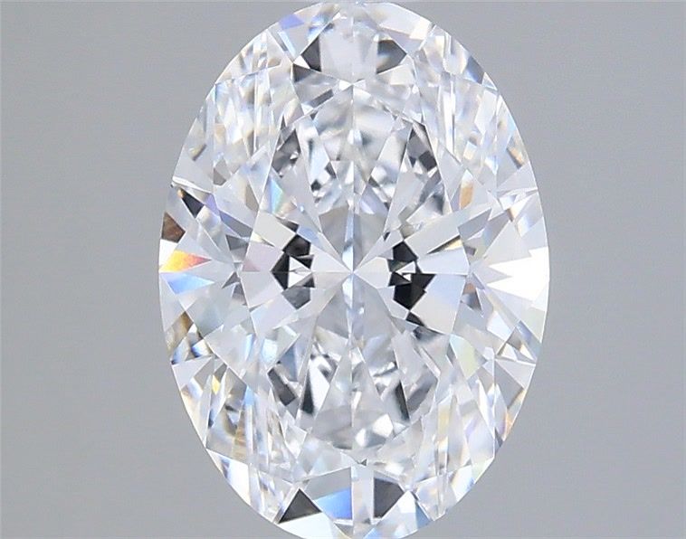 2.08 ct. oval Lab Grown Diamond front image