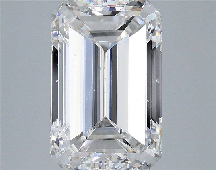 5.51 ct. emerald Lab Grown Diamond front image
